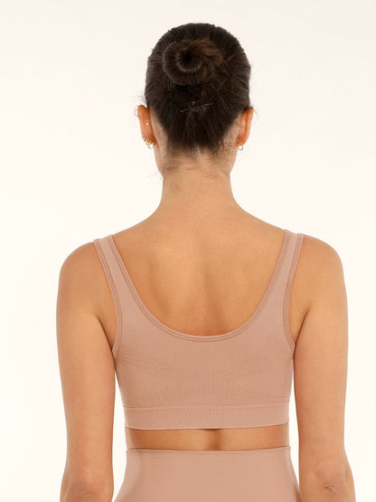 Seamless Shaping Bust Support Wider Back Bra