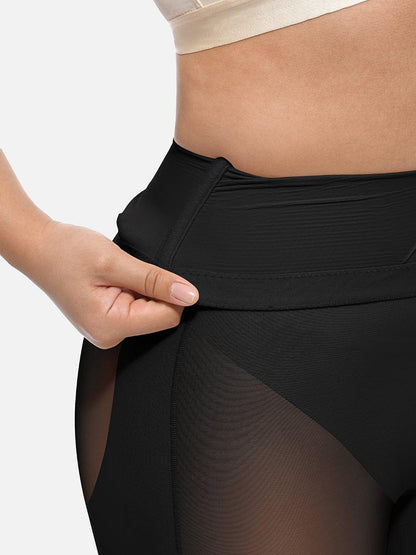 Wholesale High-Waisted Butt Lift & Slimming Mid-Thigh Shaper Shorts -