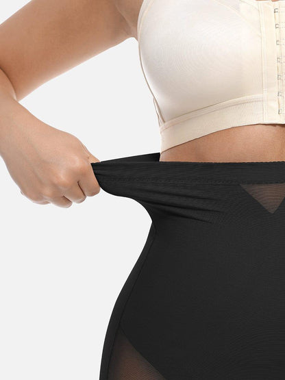 Wholesale High-Waisted Butt Lift & Slimming Mid-Thigh Shaper Shorts -