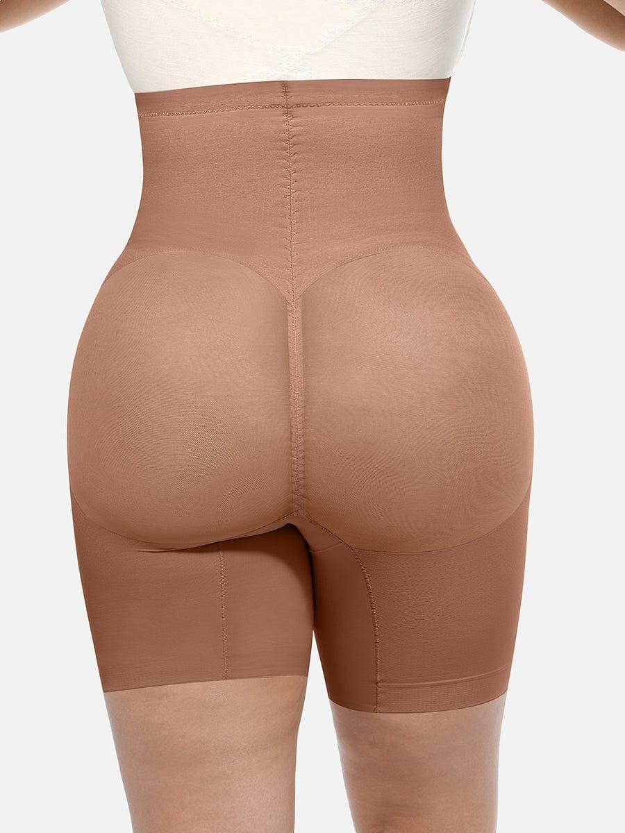 Wholesale High-Waisted Butt Lift & Slimming Mid-Thigh Shaper Shorts -