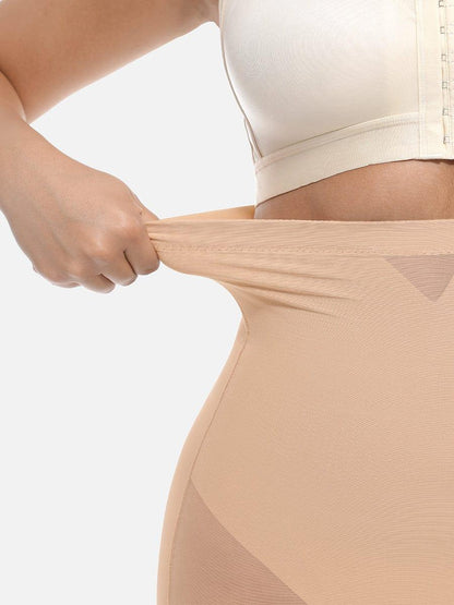 Wholesale High-Waisted Butt Lift & Slimming Mid-Thigh Shaper Shorts -