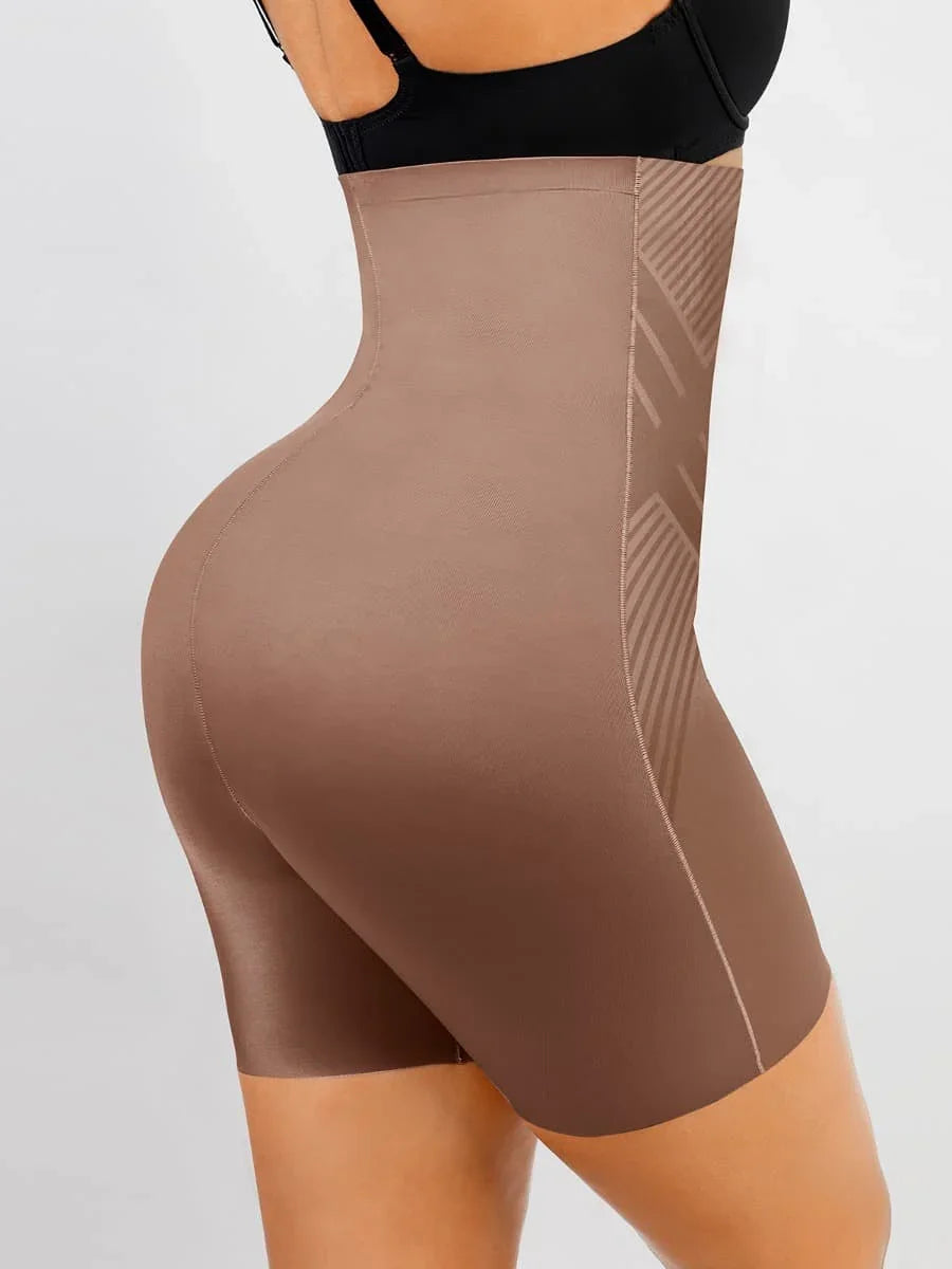 Liquid Spandex High Waist Air Slim Waist Trimming Brief Thigh Slimmer -