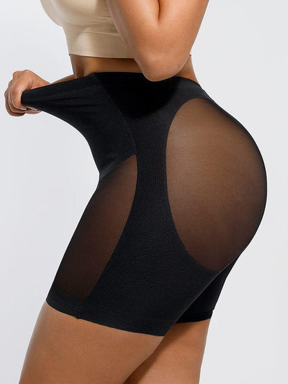 Tummy Slimming Low Waist Fitted Mesh Body Butt Lifter -