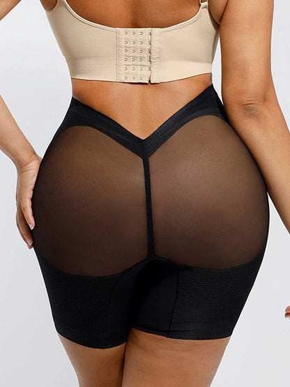 Tummy Slimming Low Waist Fitted Mesh Body Butt Lifter -