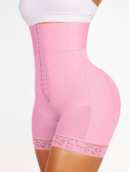 Wholesale 3-bones Triple-breasted High-waisted Elastic Body Butt Lifter -