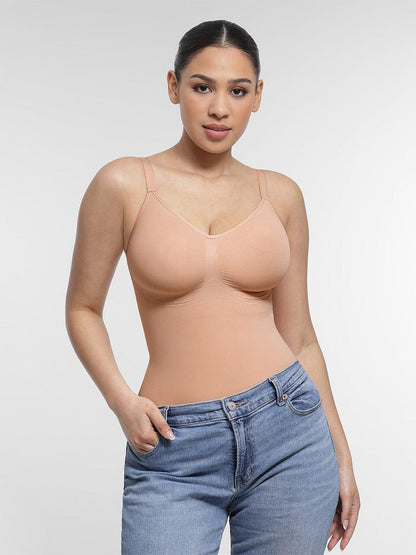 Seamless Chest Support Shapewear Bodysuit -