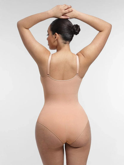 Seamless Chest Support Shapewear Bodysuit -