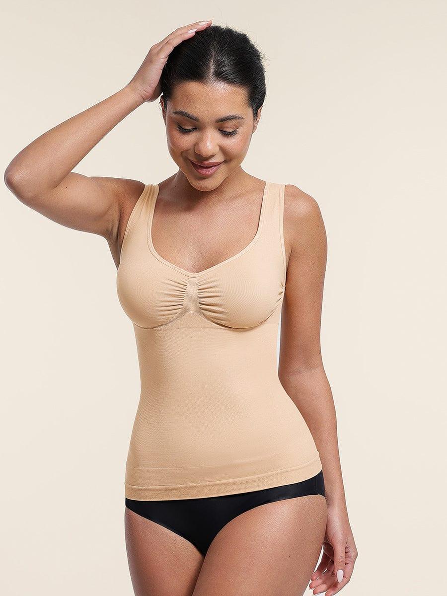 Seamless Bust Support Waist & Abdomen Control Shape Tank Top -