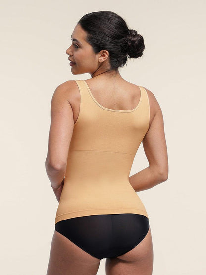 Seamless Bust Support Waist & Abdomen Control Shape Tank Top -