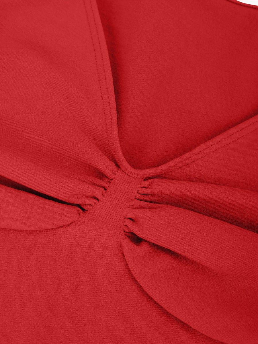 Seamless Bust Support Waist and Abdomen Control Thong Bodysuit -