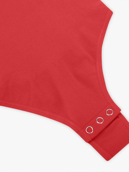 Seamless Bust Support Waist & Abdomen Shaping Thong Bodysuit -