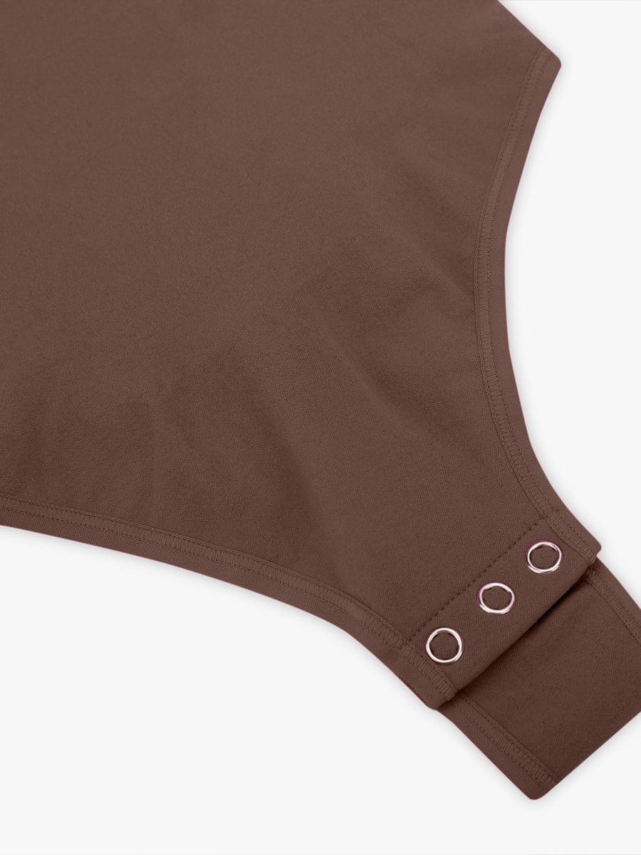 Seamless Bust Support Waist & Abdomen Shaping Thong Bodysuit -