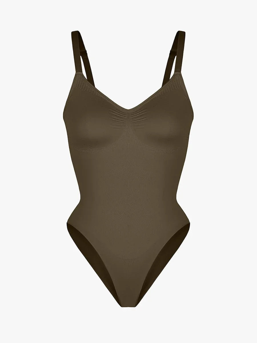 Seamless Chest Support Shapewear Bodysuit -
