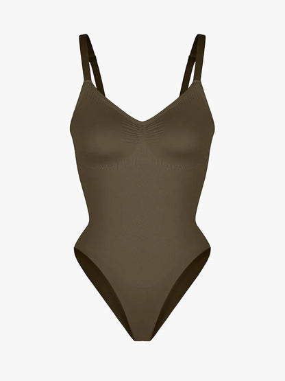 Seamless Chest Support Shapewear Bodysuit -