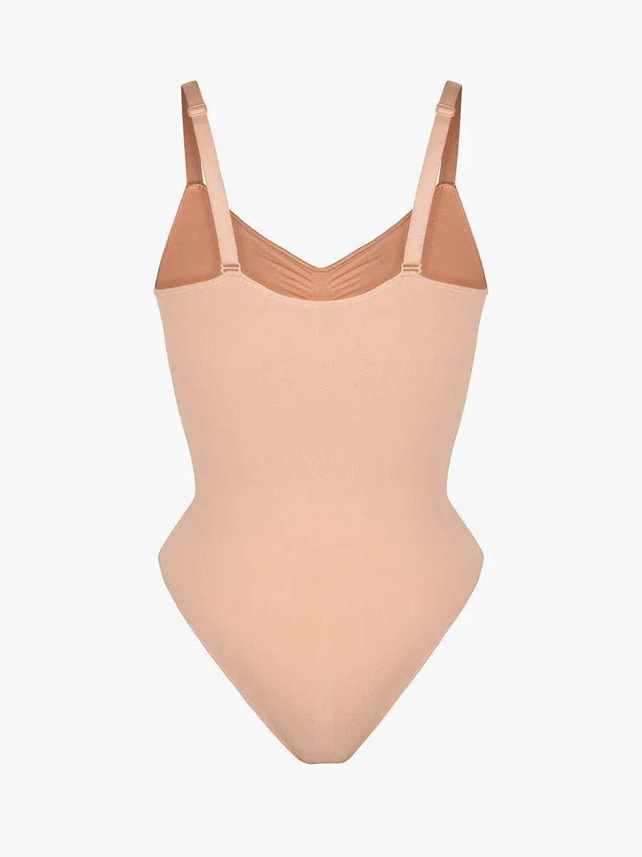 Seamless Chest Support Shapewear Bodysuit -