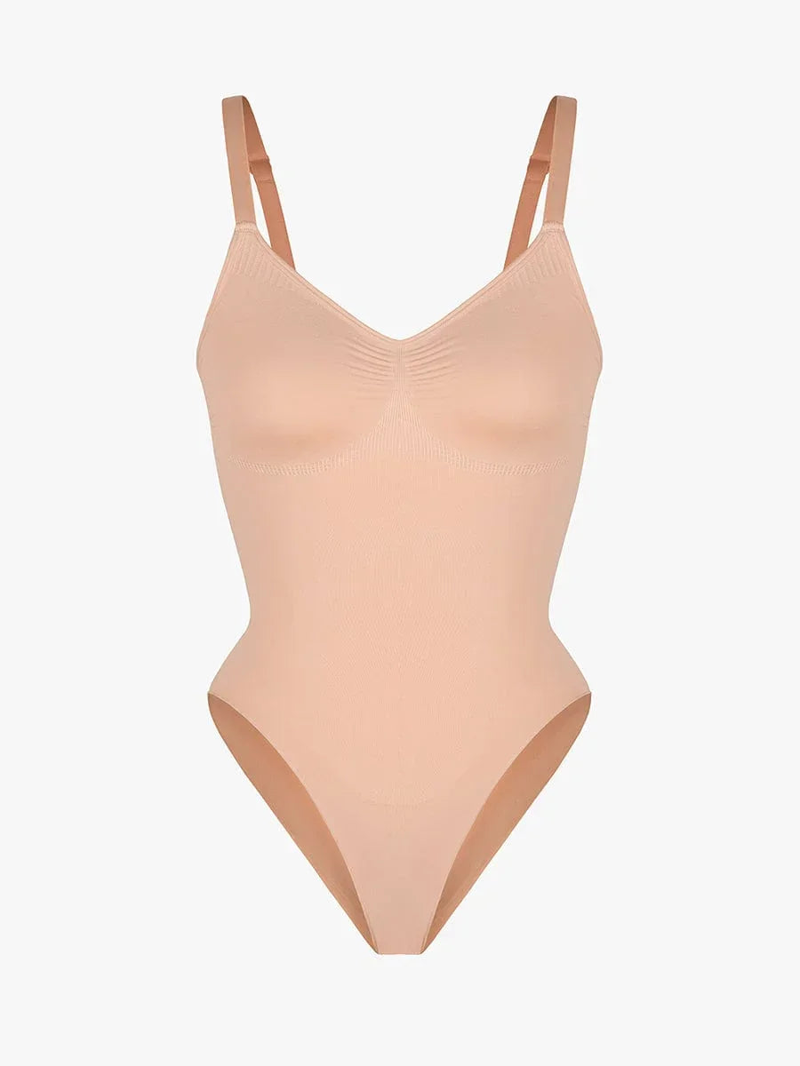 Seamless Chest Support Shapewear Bodysuit -