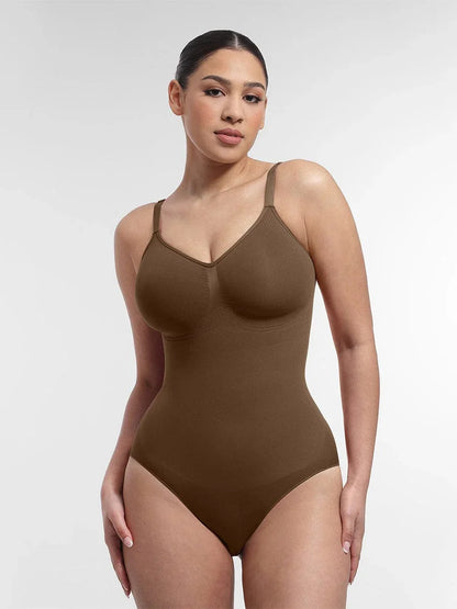 Seamless Chest Support Shapewear Bodysuit -