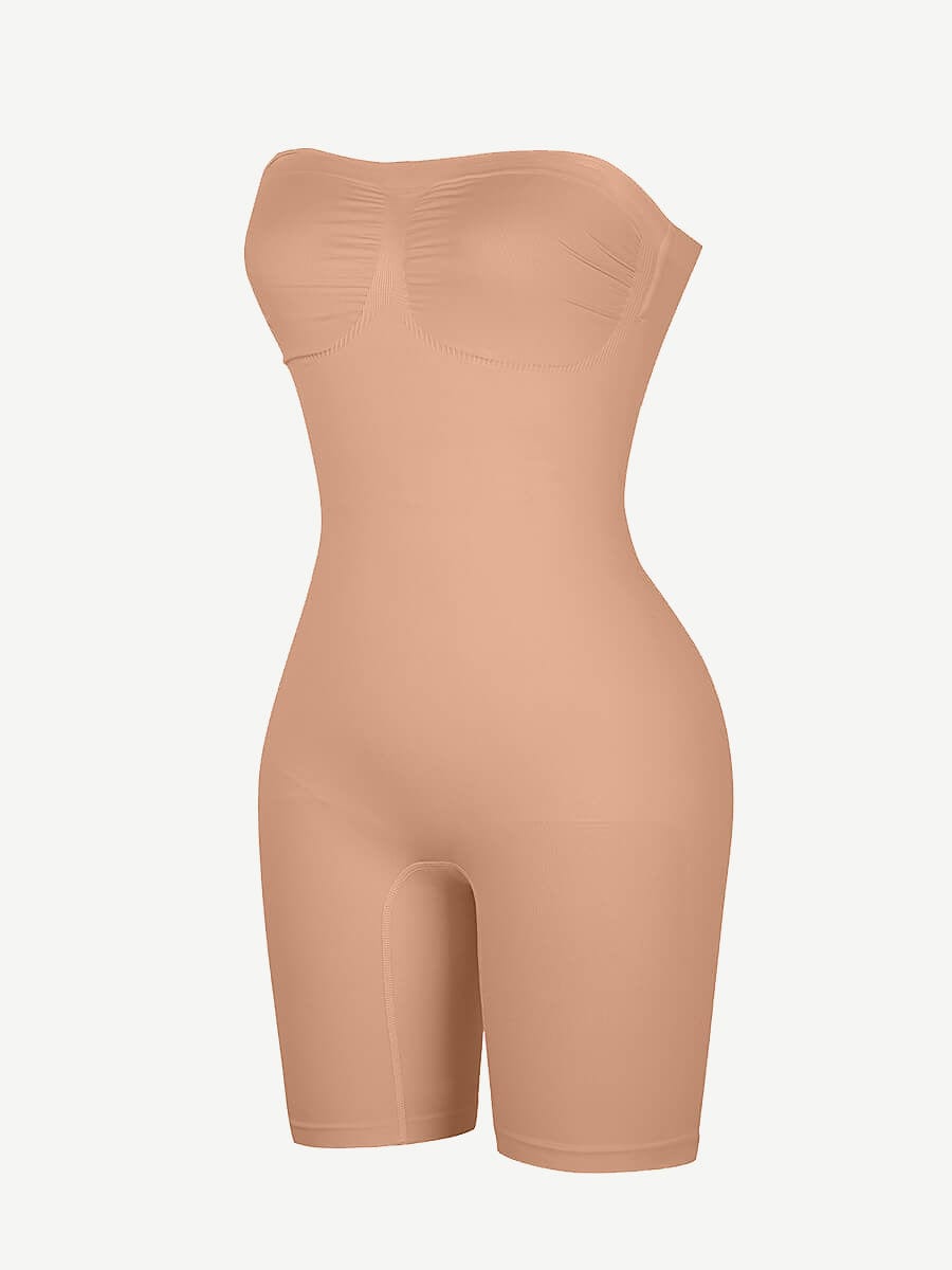 Wholesale Seamless Sculpt Strapless Shorts Butt Lift Shapewear