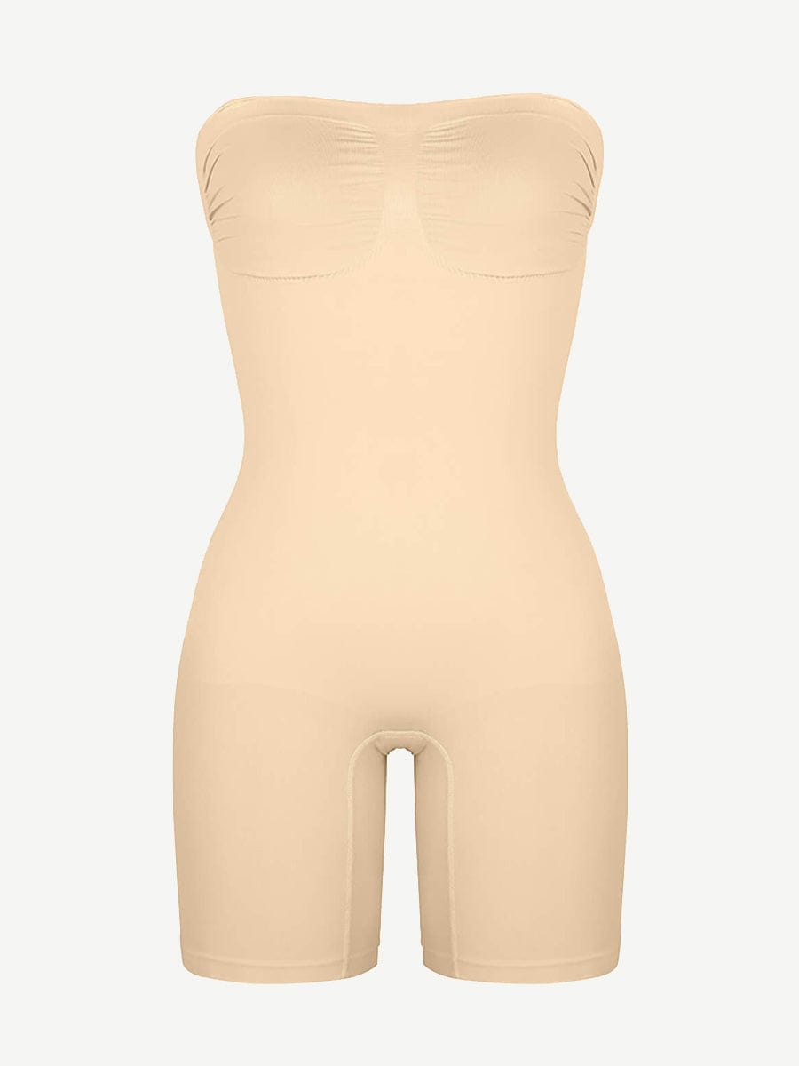 Wholesale Seamless Sculpt Strapless Shorts Butt Lift Shapewear
