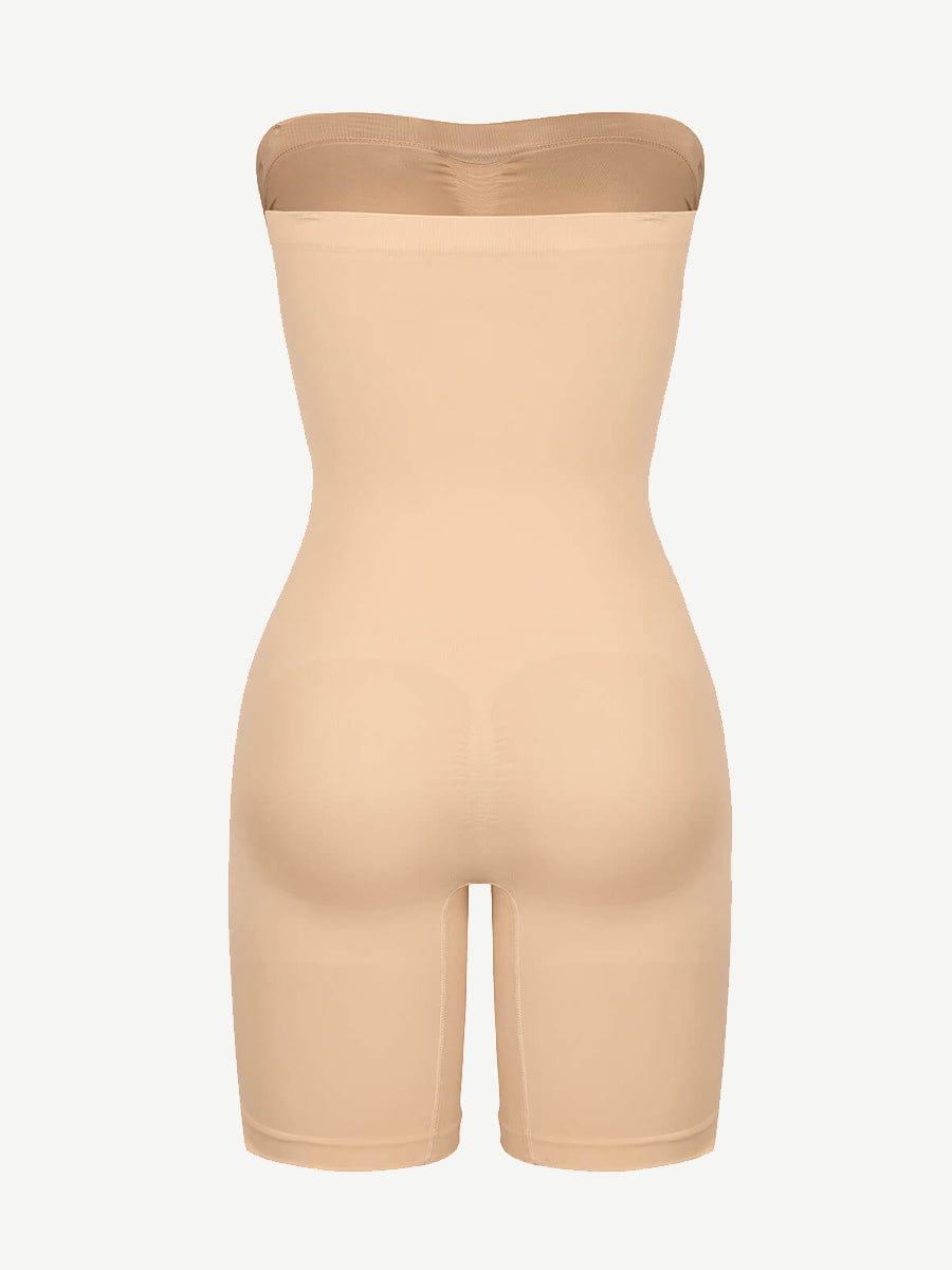 Wholesale Seamless Sculpt Strapless Shorts Butt Lift Shapewear