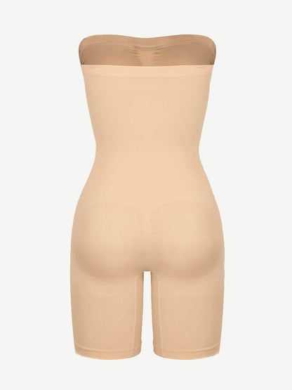 Wholesale Seamless Sculpt Strapless Shorts Butt Lift Shapewear