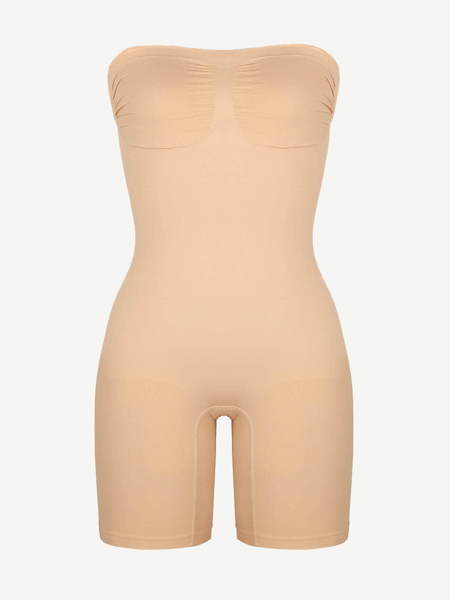 Wholesale Seamless Sculpt Strapless Shorts Butt Lift Shapewear