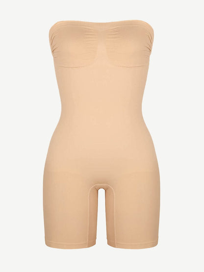 Wholesale Seamless Sculpt Strapless Shorts Butt Lift Shapewear