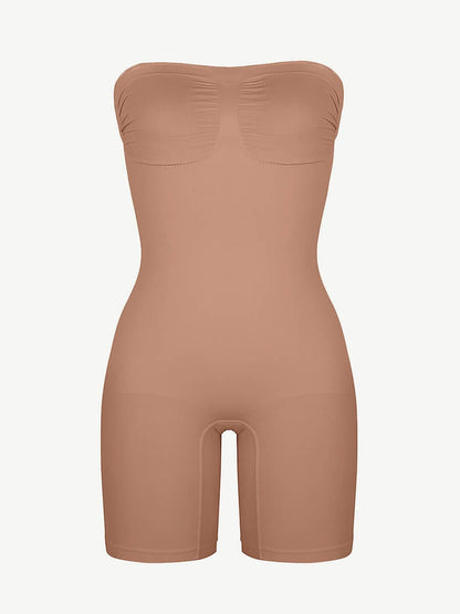 Wholesale Seamless Sculpt Strapless Shorts Butt Lift Shapewear