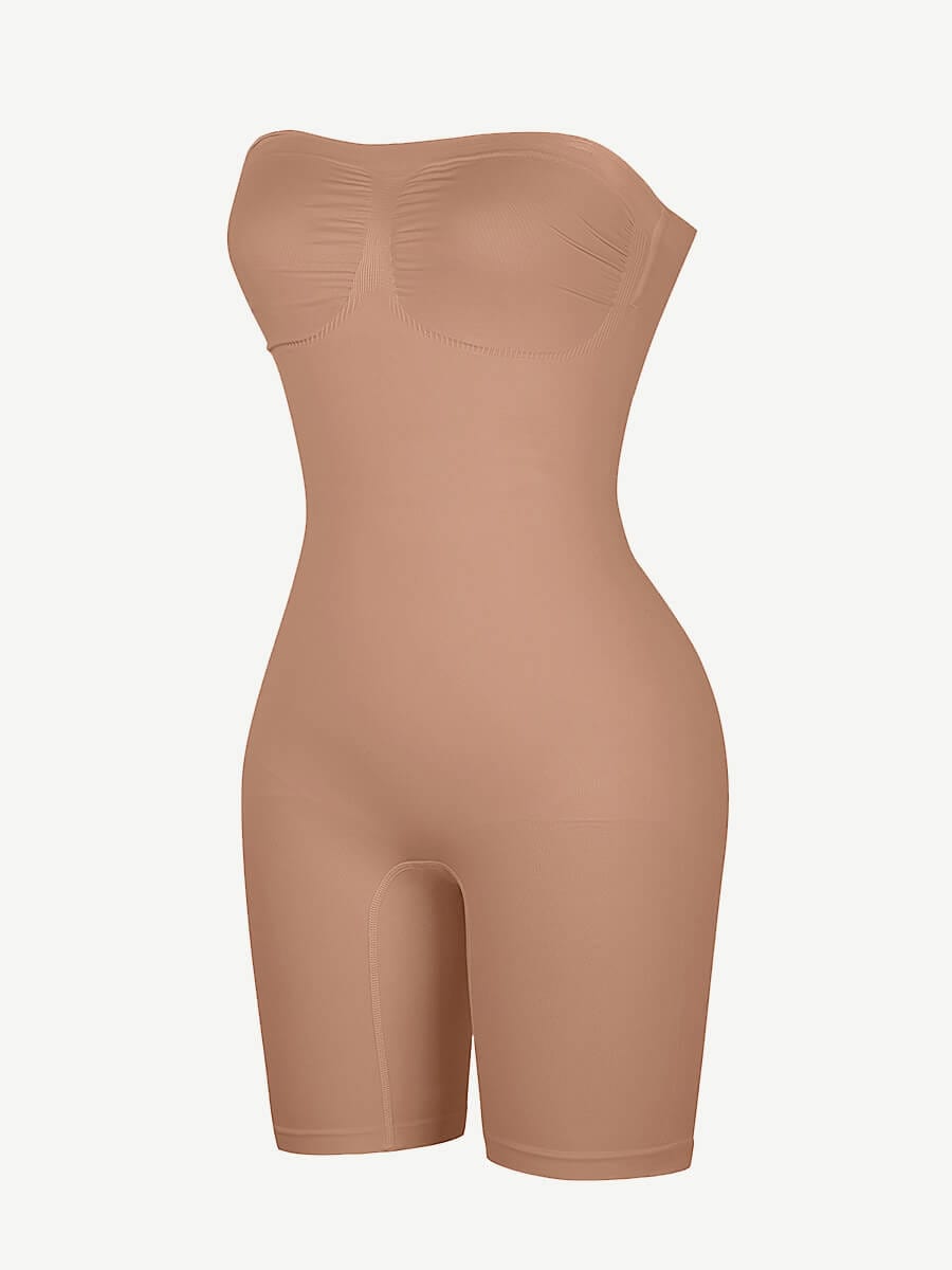 Wholesale Seamless Sculpt Strapless Shorts Butt Lift Shapewear