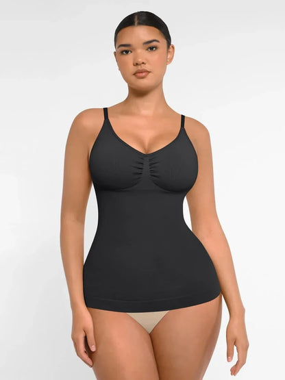 Seamless Bust Support Waist and Abdomen Control Shape Tank Top -