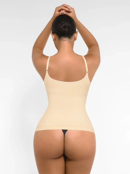 Seamless Bust Support Waist and Abdomen Control Shape Tank Top -