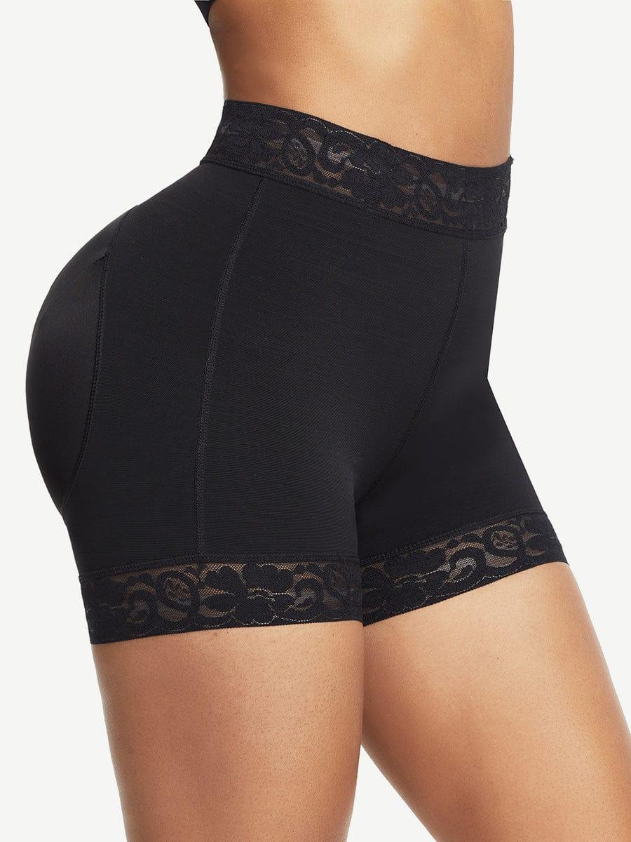 Wholesale Good High Waist Lace Butt Enhancer Panty Curve Smoothing -