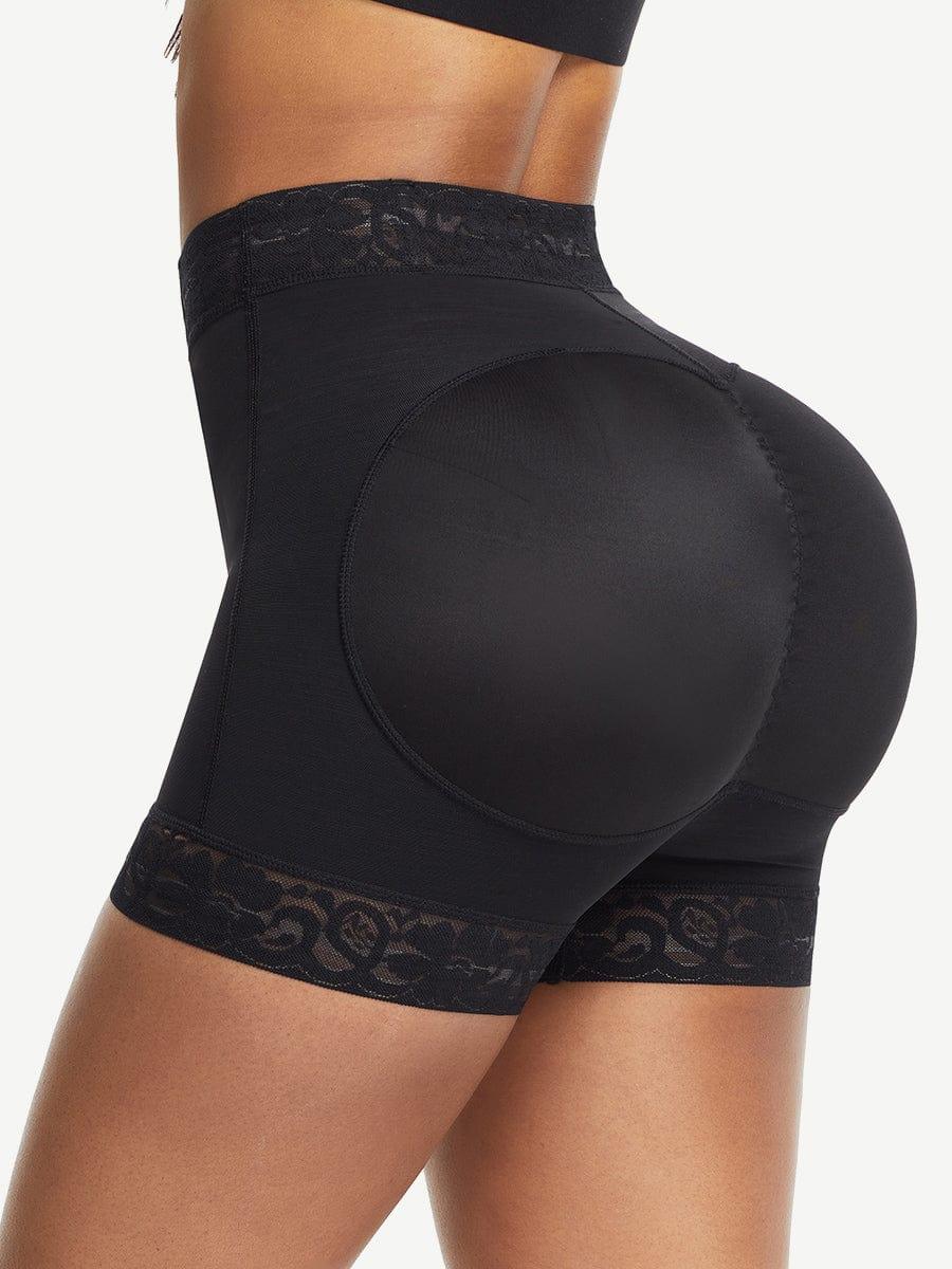 Wholesale Good High Waist Lace Butt Enhancer Panty Curve Smoothing -