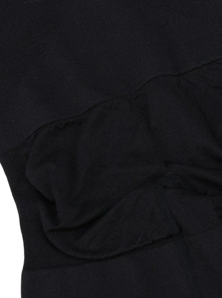 Wholesale Skin-Friendly Black Full Body Shaper Adjustable Straps Secret Slimming -