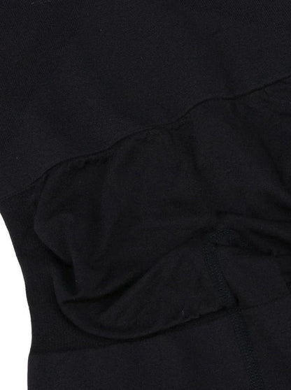 Wholesale Skin-Friendly Black Full Body Shaper Adjustable Straps Secret Slimming -