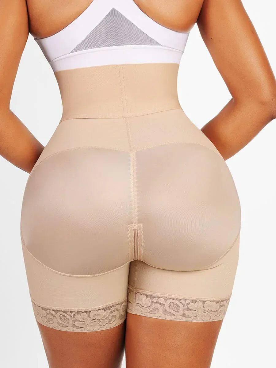 Wholesale 3-bones Triple-breasted High-waisted Elastic Body Butt Lifter -