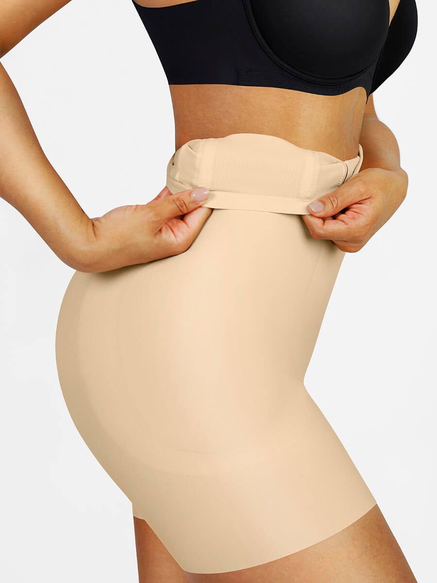 Wholesale High-waisted Butt Lifter with removable hip pads
