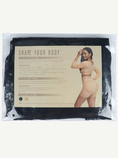 Wholesale Good High Waist Lace Butt Enhancer Panty Curve Smoothing -