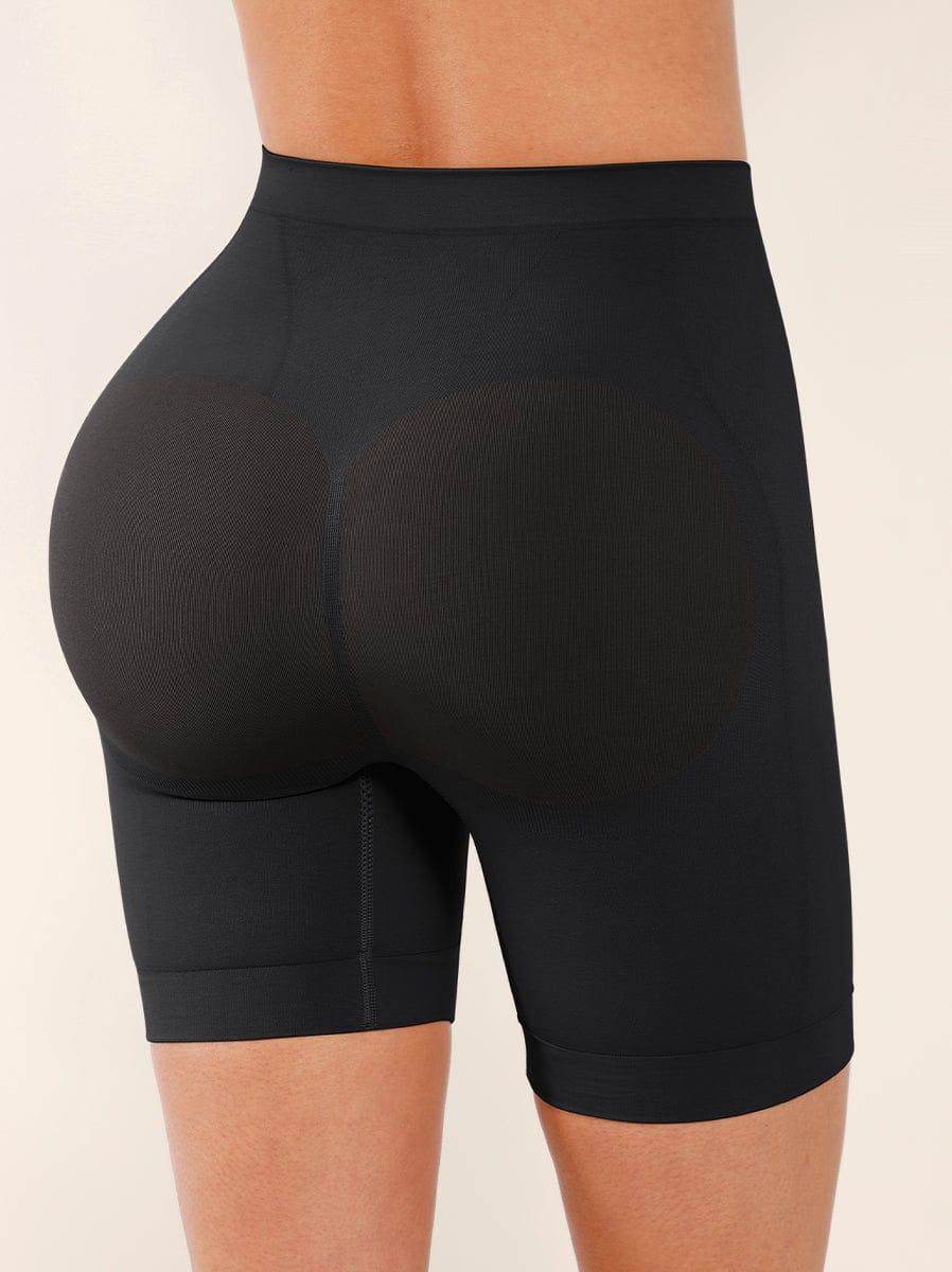Seamless Slimming Mid-Waist Tummy Control Boyshorts Panties -