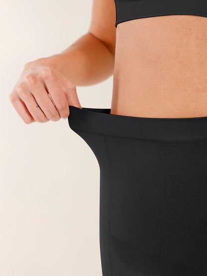 Seamless Slimming Mid-Waist Tummy Control Boyshorts Panties -