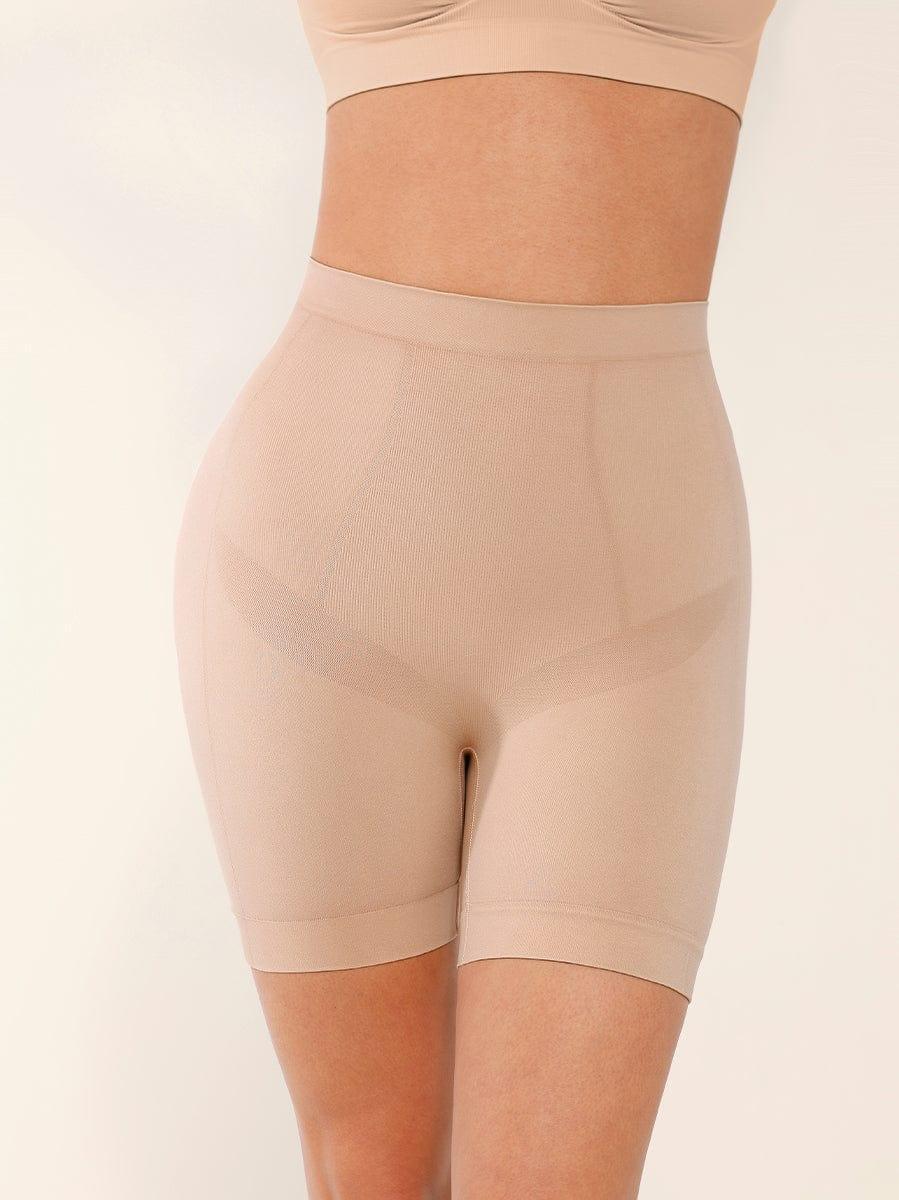 Seamless Slimming Mid-Waist Tummy Control Boyshorts Panties -