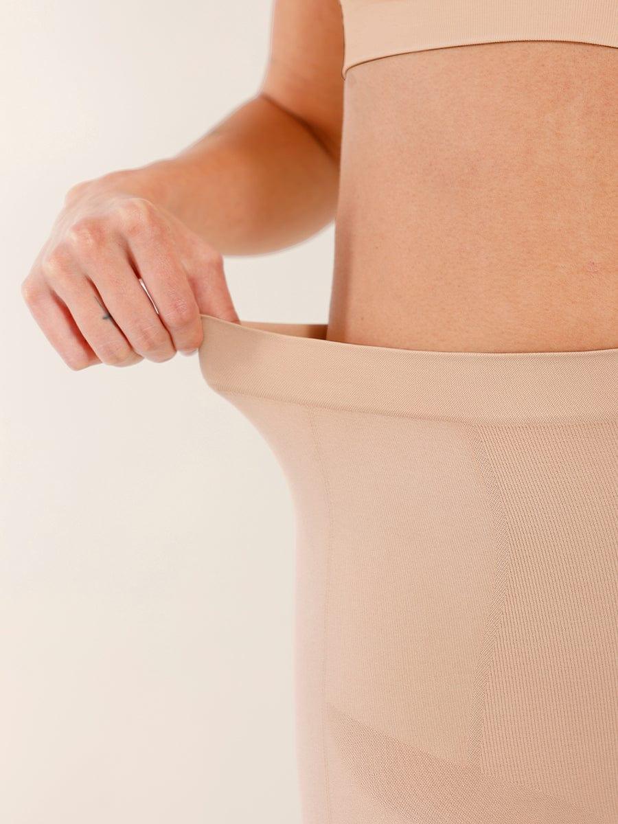 Seamless Slimming Mid-Waist Tummy Control Boyshorts Panties -