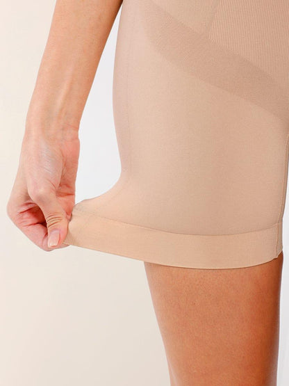 Seamless Slimming Mid-Waist Tummy Control Boyshorts Panties -