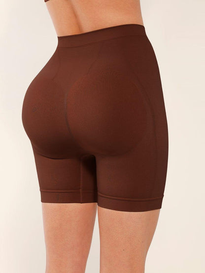 Seamless Slimming Mid-Waist Tummy Control Boyshorts Panties -