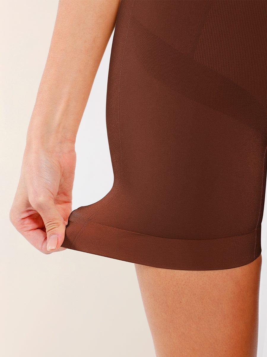 Seamless Slimming Mid-Waist Tummy Control Boyshorts Panties -