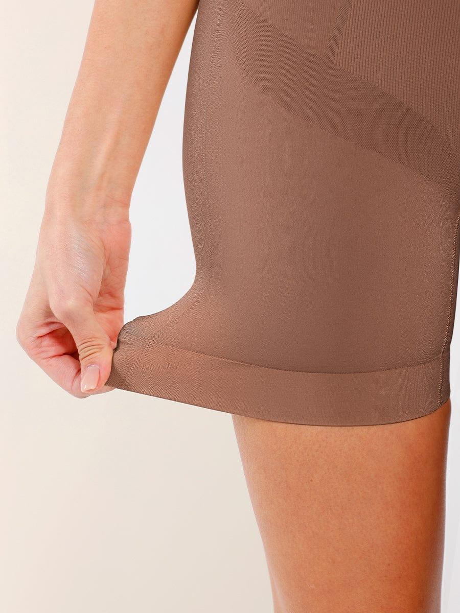 Seamless Slimming Mid-Waist Tummy Control Boyshorts Panties -