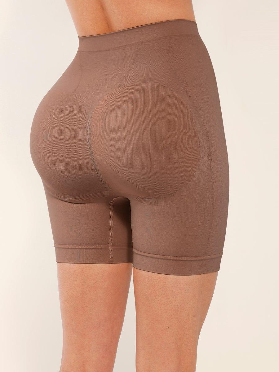 Seamless Slimming Mid-Waist Tummy Control Boyshorts Panties -