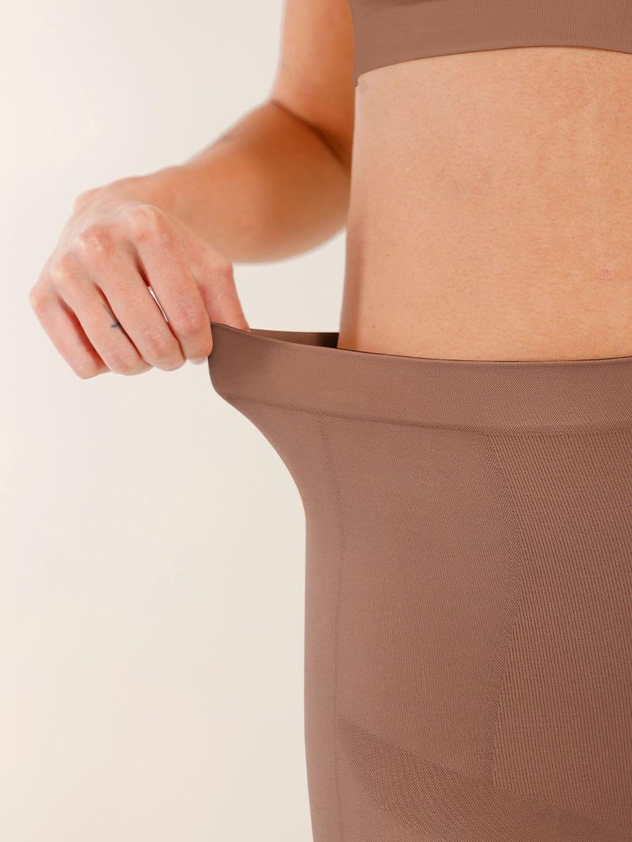 Seamless Slimming Mid-Waist Tummy Control Boyshorts Panties -