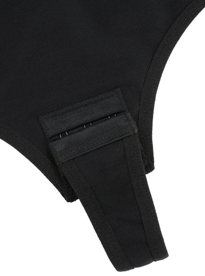 Low-Back Bridal Thong Shapewear Bodysuit