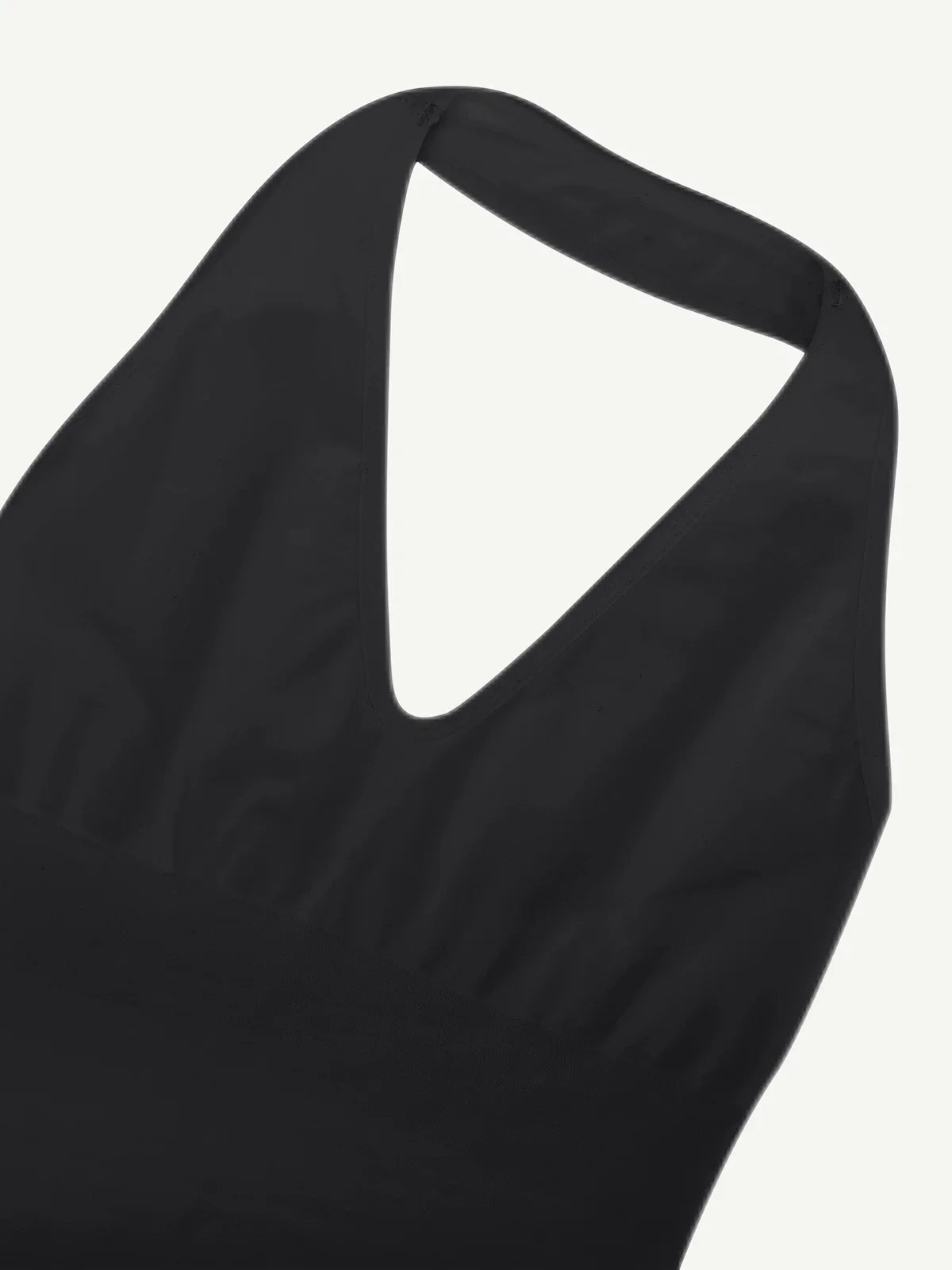 Seamless Hanging Neck Bodysuit Shapewear -